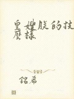 皇嫂朕的技术怎么样