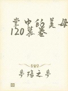 掌中的美母版主120慕卷