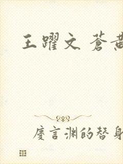王跃文 苍黄