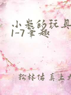 小米的玩具日记1-7笔趣