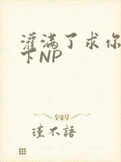 灌满了求你们停下NP