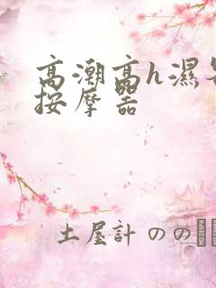 高潮高h湿各种按摩器