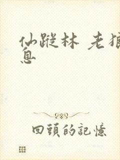 仙踪林 老狼信息
