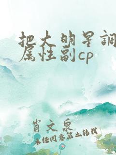 把大明星调成专属性副cp