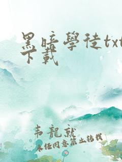 黑暗学徒txt下载