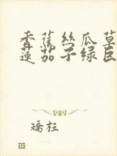 香蕉丝瓜草莓榴莲茄子绿巨人免费