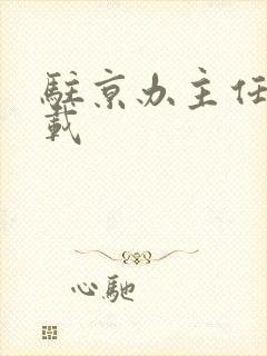 驻京办主任 下载