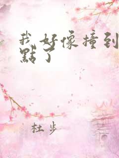 我好像撞到你的点了