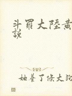 斗罗大陆黄化小说