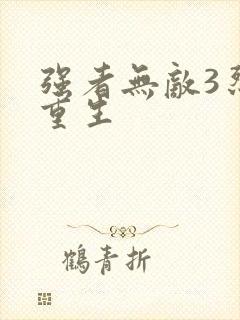 强者无敌3烈火重生