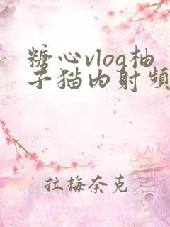 糖心vlog柚子猫内射频