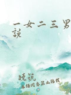 一女二三男事小说