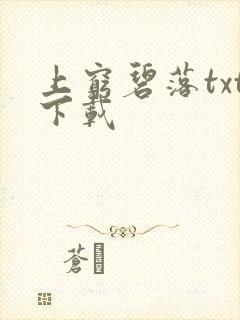 上穷碧落txt下载