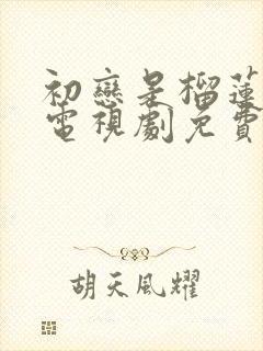 初恋是榴莲先生电视剧免费观看