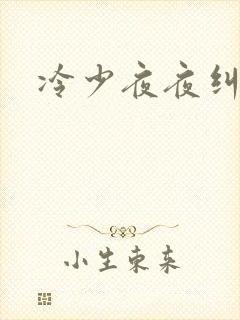 冷少夜夜纠缠