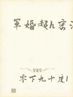 军婚超h密液