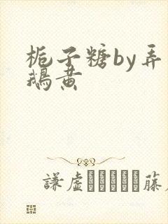 栀子糖by弄白鹅黄