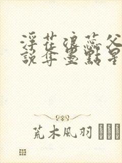 浮花浪蕊父女小说夺墨点星