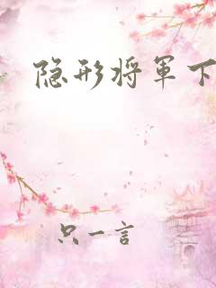 隐形将军下载