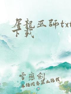 屠龙巫师txt下载