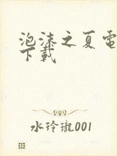 泡沫之夏电视剧下载