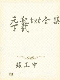 元龙txt全集下载