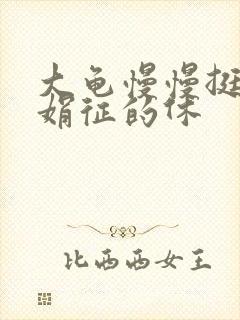 大龟慢慢挺进张娟征的休