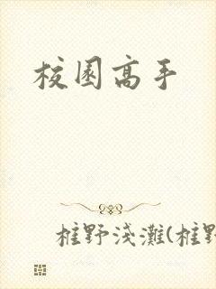 校园高手