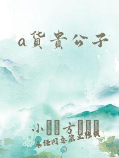 a货贵公子