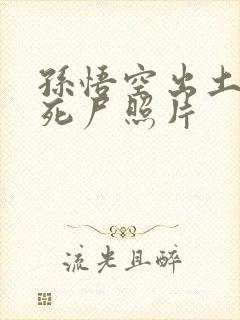 孙悟空出土后的死尸照片