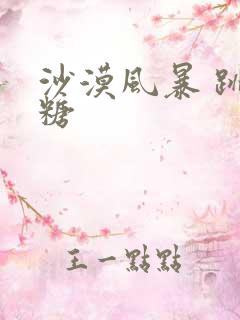 沙漠风暴 跳跳糖