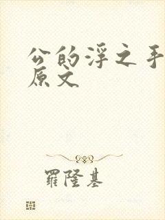 公的浮之手中字原文