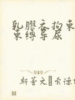 乳胶衣拘束震动束缚导尿