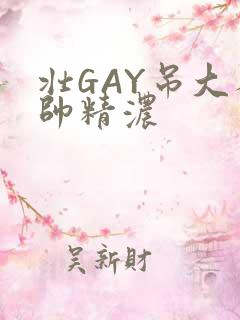 壮GAY吊大人帅精浓