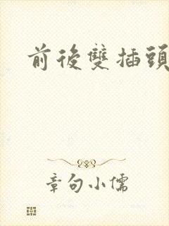 前后双插头互攻