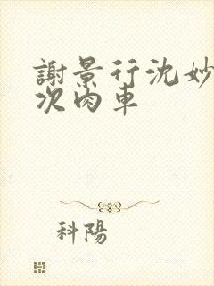 谢景行沈妙第一次肉车