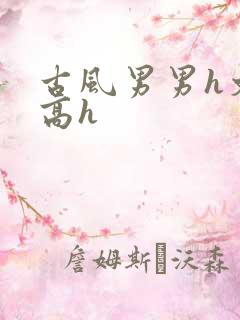 古风男男h文肉高h