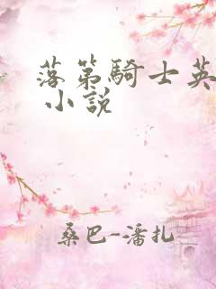 落第骑士英雄谭 小说