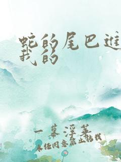 蛇的尾巴进入了我的