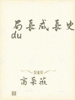 局长成长史sodu