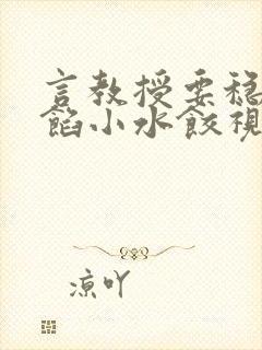 言教授要稳住肉馅小水饺视频