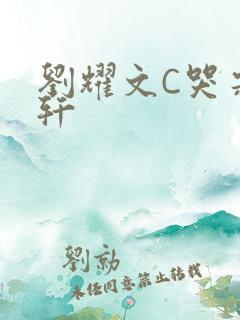 刘耀文C哭宋亚轩