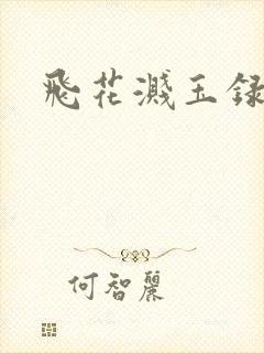 飞花溅玉录