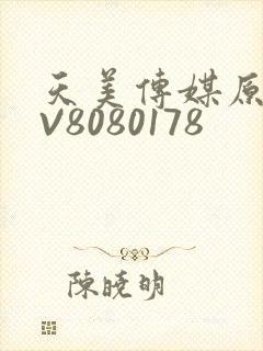 天美传媒原创MV8080178