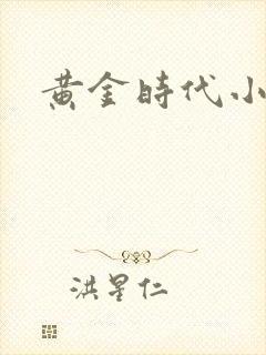黄金时代小说
