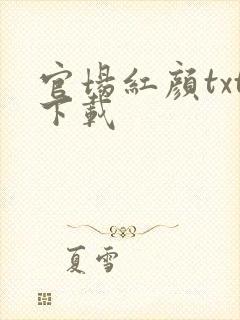 官场红颜txt下载