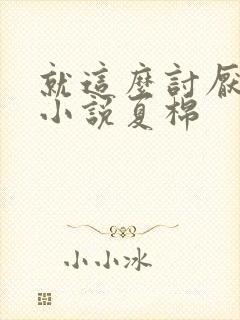 就这么讨厌我吗小说夏棉