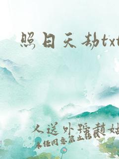 照日天劫txt