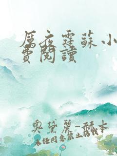 厉夜霆苏小汐免费阅读