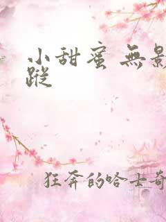 小甜蜜 无影有踪